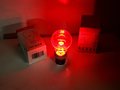 Grote LEDlamp, rood 1w